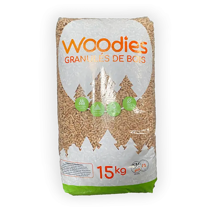 Granulés de bois Woodies - Sac