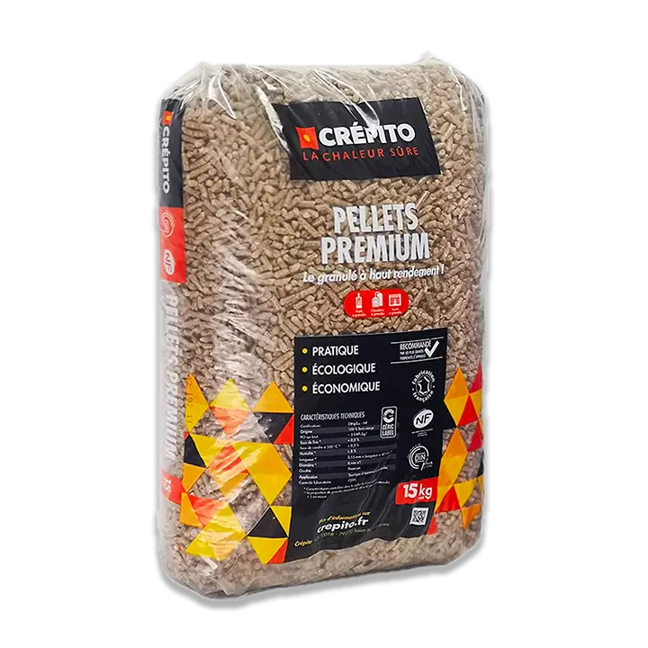 Granulés de bois Crépito - Sac